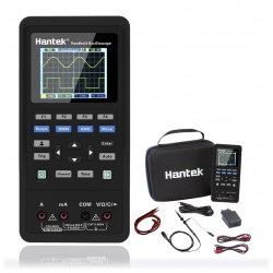 Hantek 2D72 Osciloscópio portátil Mini 70MHZ com gerador  de sinal aleatório / funções