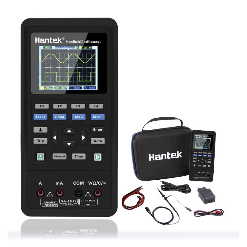 Hantek 2C72 Osciloscópio portátil Mini 70MHZ