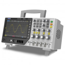 Hantek MPO6104D Osciloscópio de 4 canais 100Mhz com 2 Geradores AWG e 16 canais de Analisador Lógico