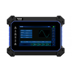 Hantek TO1254D Osciloscópio de toque portátil  4 canais / 250MHZ com gerador de sinal e multímetro