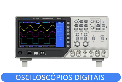 Osciloscópios de banco Hantek