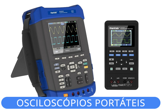 Osciloscópios portáteis Hantek