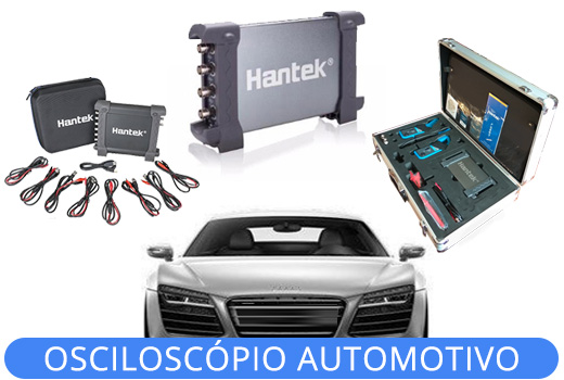 Osciloscópio automotivo Hantek