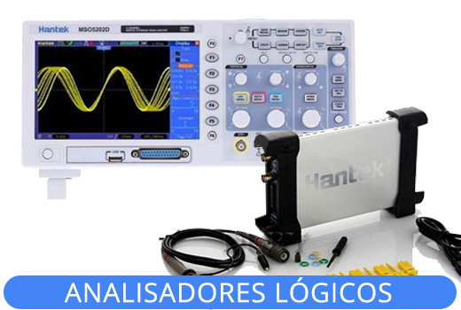 Analisadores lógicos Hantek