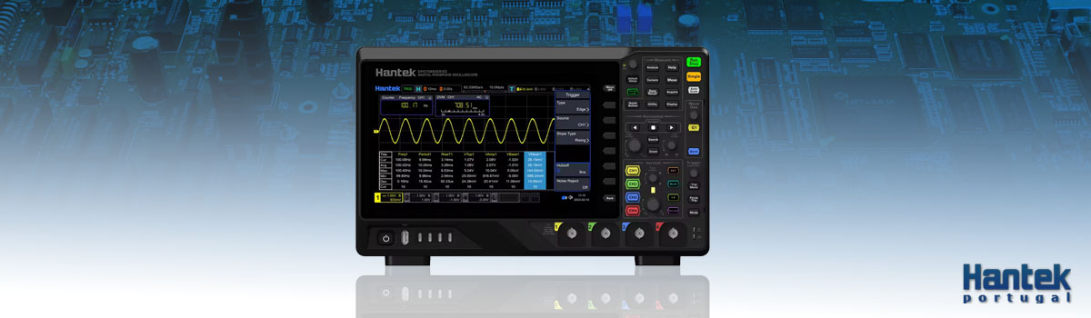 Osciloscópios de bancada Hantek